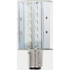 Bay15d led Lanterne LED pære BAY15D 35W rød/grøn