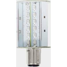 Nautec Lanterne LED pære BAY15D 35W rød/grøn