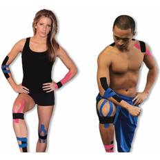 Kinesiology Tape Pro-Tec & I Strip Kinesiology Tape Black/Blue Kinesiology Tape