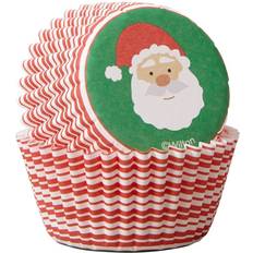 Mini muffinsformar Wilton Mini Santa Claus Muffinsform 3.1 cm