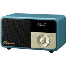 Sangean FM Radios Sangean DDR-7X Radio De Table DAB+ FM AUX Bluetooth Rechargeable Vert