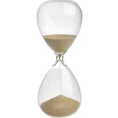 Transparent Horloges murales TFA Dostmann Hourglass Gold, genomskinlig Horloge murale