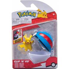 Pehmolelut Pokémon Clip n Go Pikachu Great Ball