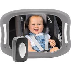 Espejos de asiento trasero Reer BabyView LED Car Safety Mirror with Light