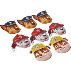 Cartoon Party Supplies Paw Patrol Masks 8-pack