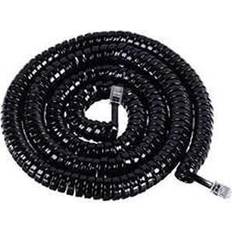 Landline Phones CABLESYS GCHA444025-FBK HANDSET CORD 25ft. Black