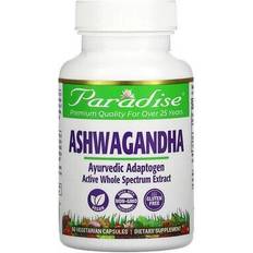 Paradise Herbs Organics Ashwagandha 60 Vegetarian