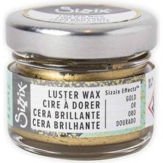 Sizzix Effectz Luster Wax 664809, Metallic Gilding Polish Gold, 20ml, One Size