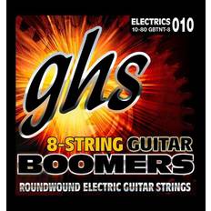 Guitar set GHS Boomer 8 String Thick/Thin Electric Guitar Set (10-80)