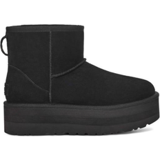 Wolle Stiefeletten UGG Classic Mini Platform - Black