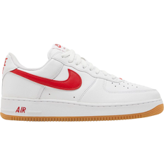 Nike Air Force 1 Low Retro - White/University Red/Gum Yellow