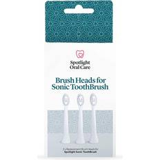 3 pcs Toothbrush Heads Spotlight Oral Care Sonic Replacement Heads 3-pack