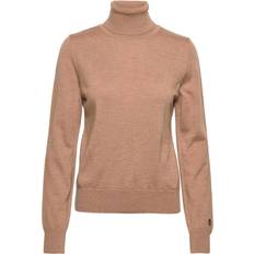 Busnel Dam Kläder Busnel Alice Rollerneck Sweater - Toffee