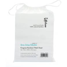 Viscosa Sábanas Home & Living Bajera De Bambú Blanco Sábana Blanco