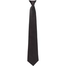 Black Ties Clip On Tie Black