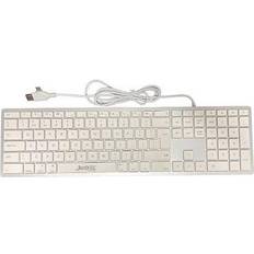 Jedel CK-140U Multimedia Keyboard Apple USB-A USB-C, Low