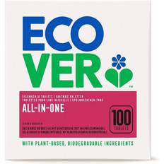 Ecover dishwasher Ecover All One Dishwasher Tablets, Lemon & Mandarin, Pack of 100