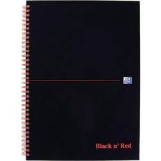 Red Notepads Oxford n Red Wire Bound Book A4 Feint-Ruled