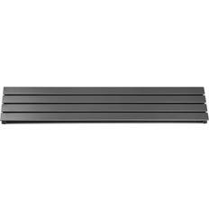 Radiators Hudson Anthracite 300mm 1600mm Horizontal Double Panel Radiator