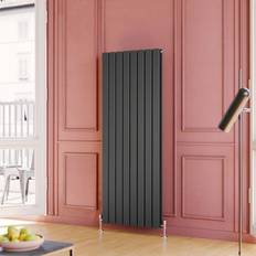 Elegant Anthracite Steel Radiator 1600x608mm Vertical Double