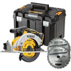 Dewalt 18v DCS565N xr Brushless Compact 165mm Circular Saw Tstak 2 Blades