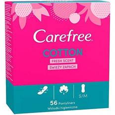 Slipeinlagen Carefree Cotton Fresh Scent Pantyliners, Pack of 56