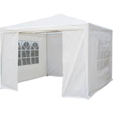 Oypla 3m 3m White Garden Gazebo Marquee Awning