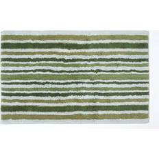 Bathroom Accessories Homescapes Stripe Cotton Bath Mat