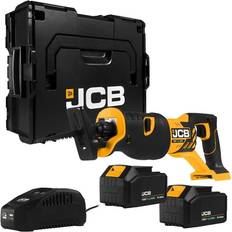 JCB 18V 18RS-5 Reciprocating Saw Recip Sabre Saw Cordless 2 x 5.0Ah Batteries