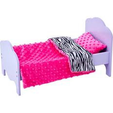 Morado Telas Teamson Kids Olivias Little WorldLittle Princess Single Bed Purple Bedding SetZebra