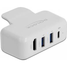 DeLock 64080-USB 2.0 Type-C-White-59 mm-74 mm-34