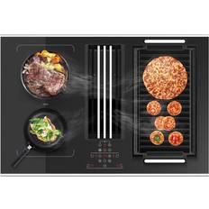 Venting induction hob Cata Culina ICONFXP75DDS 77cm 4 Zone Flex