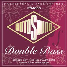 Flatwound Rotosound Nylon/Monel Flatwound Double Bass Set