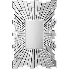 Premier Housewares Glitzy Rectangular Mirror Wall Mirror