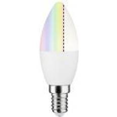 Dagsljus glödlampa Paulmann Zigbee, Smart glödlampa, Vit, ZigBee, LED, E14, Dagsljus, Varmvitt