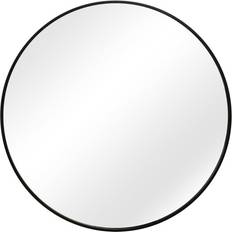 Home Garden Direct Pandora Mirror- Black Frame Mirror Wall Mirror