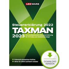 Lexware TAXMAN 2023 1 bruger Download Win, tysk (08832-2018)