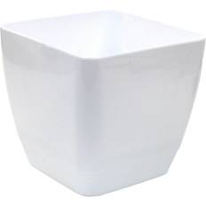 Whitefurze Square Large Plant Pots 22cm