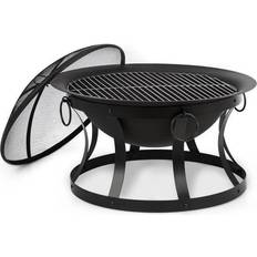 Blumfeldt Pentos 2-in-1 Fire Bowl Ã73cm Spark Protection Ã60cm