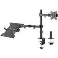Laptopständer ACT AC8305 notebookstandaard Notebook & monitorarm Zwart 39,6 cm (15.6)