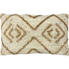 furn. Mynu Braided Jute Filled Cushion Complete Decoration Pillows Natural