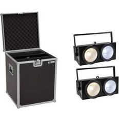 Studiokit Studiobelysning Eurolite Audience Blinder 2x100W 2 Set