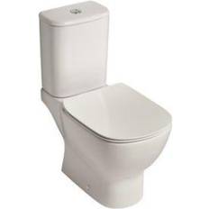 Toilets Ideal Standard Tesi Contemporary Close-Coupled Toilet Set With Soft Close Seat