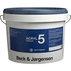 B&j vægmaling glans 5 B&J Acryl Glans 5 Vægmaling Hvid
