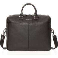 Black - Men Briefcases Mandarina Duck Computertaske Mellow Urban Sort