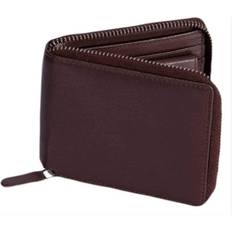 Wallets & Key Holders Dents Smooth Nappa Leather Zip Round Wallet With Rfid Blocking Protection Eng Tan