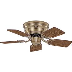 Lighting Ceiling Fans CasaFan Classic Flat III antique brass