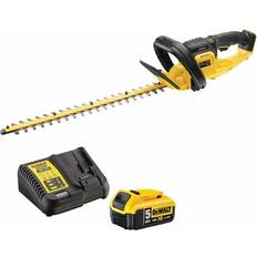 Dewalt Garden Power Tools Dewalt DCM563PB 18V xr Cordless Hedge Trimmer with 1 x 5.0Ah Battery & Charger:18V