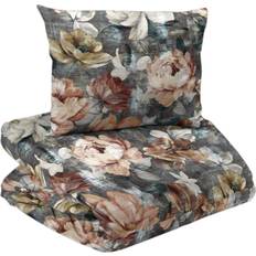 Bruna Påslakan Redlunds Bed Set Grey/Brown Påslakan Grå, Brun (210x150cm)