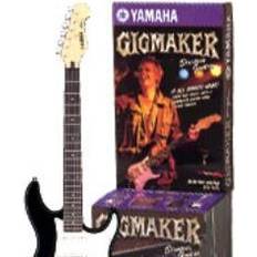 Amplifier yamaha Yamaha EG112GPIIHII Electric guitar kit Black, White incl. gig bag, incl. amplifier